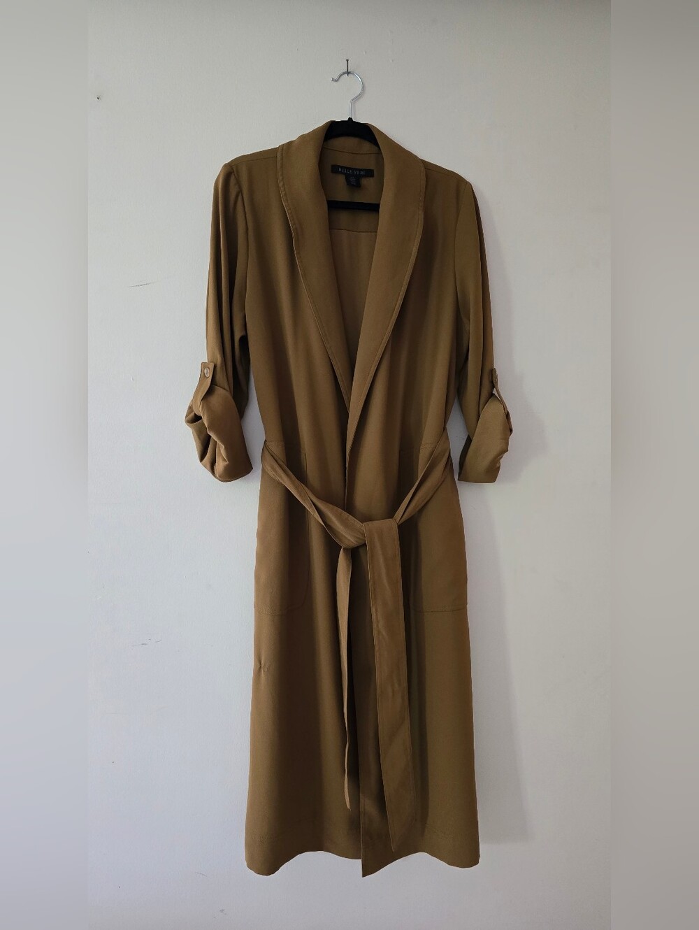 Lightweight Duster Trench in Brown